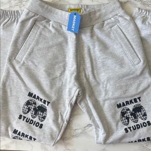NWT MARKET Studios Graphic Sweatpants Joggers Medium